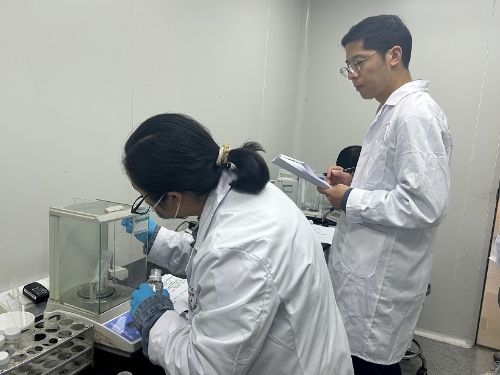 进行第四届全国食品安全抽检监测技能大比武选拔现场考核